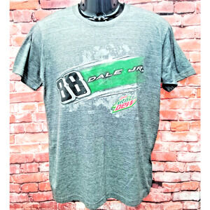 Nascar #88 Dale Earnhardt JR. Diet MT Dew Gray T-Shirt